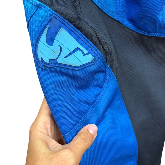 Thor MX Mens‎ Blue Motocross Dirt Bike Racing Pants Utility Graphic Moto 30 - Picture 10 of 10